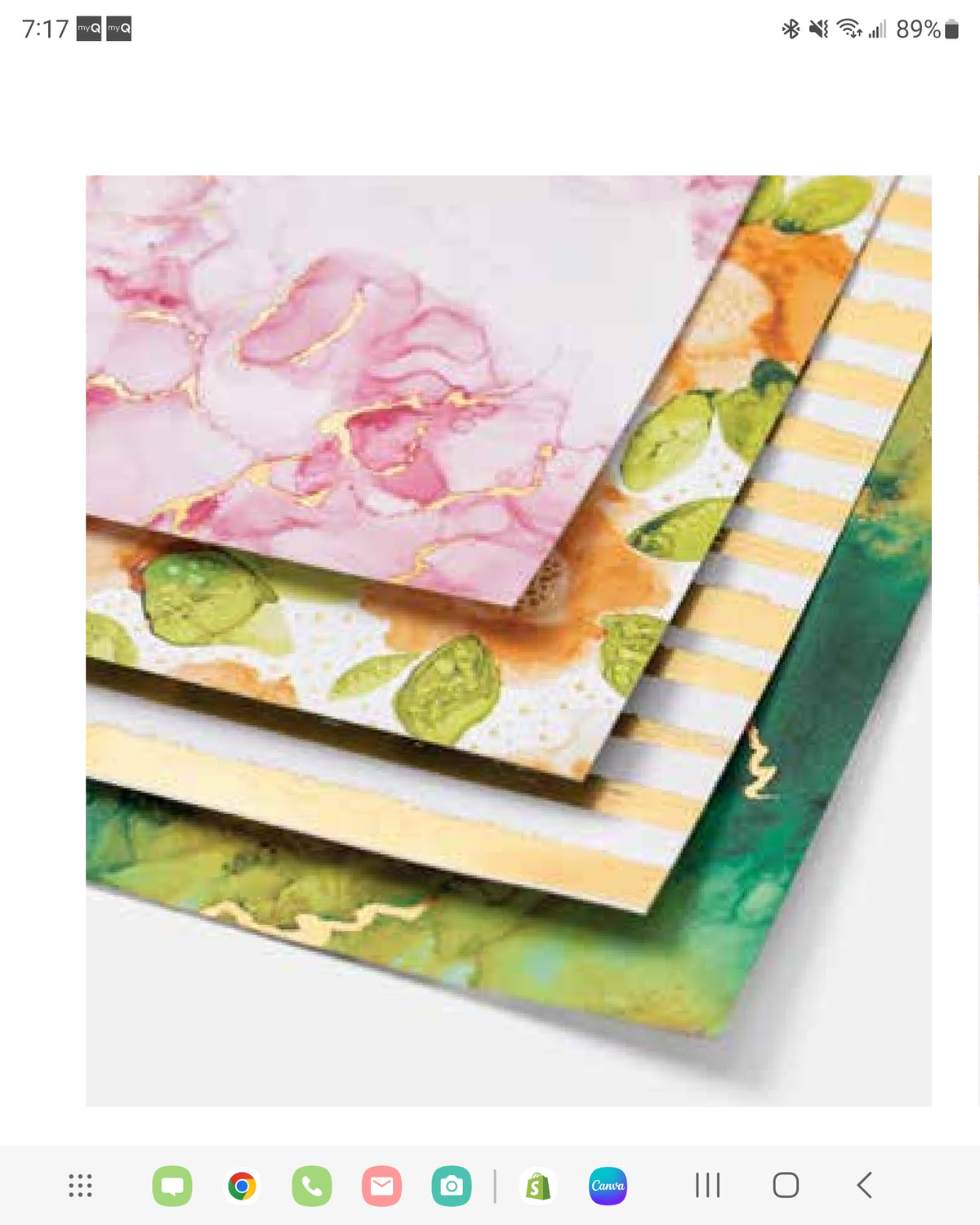12x12 Printed Paper