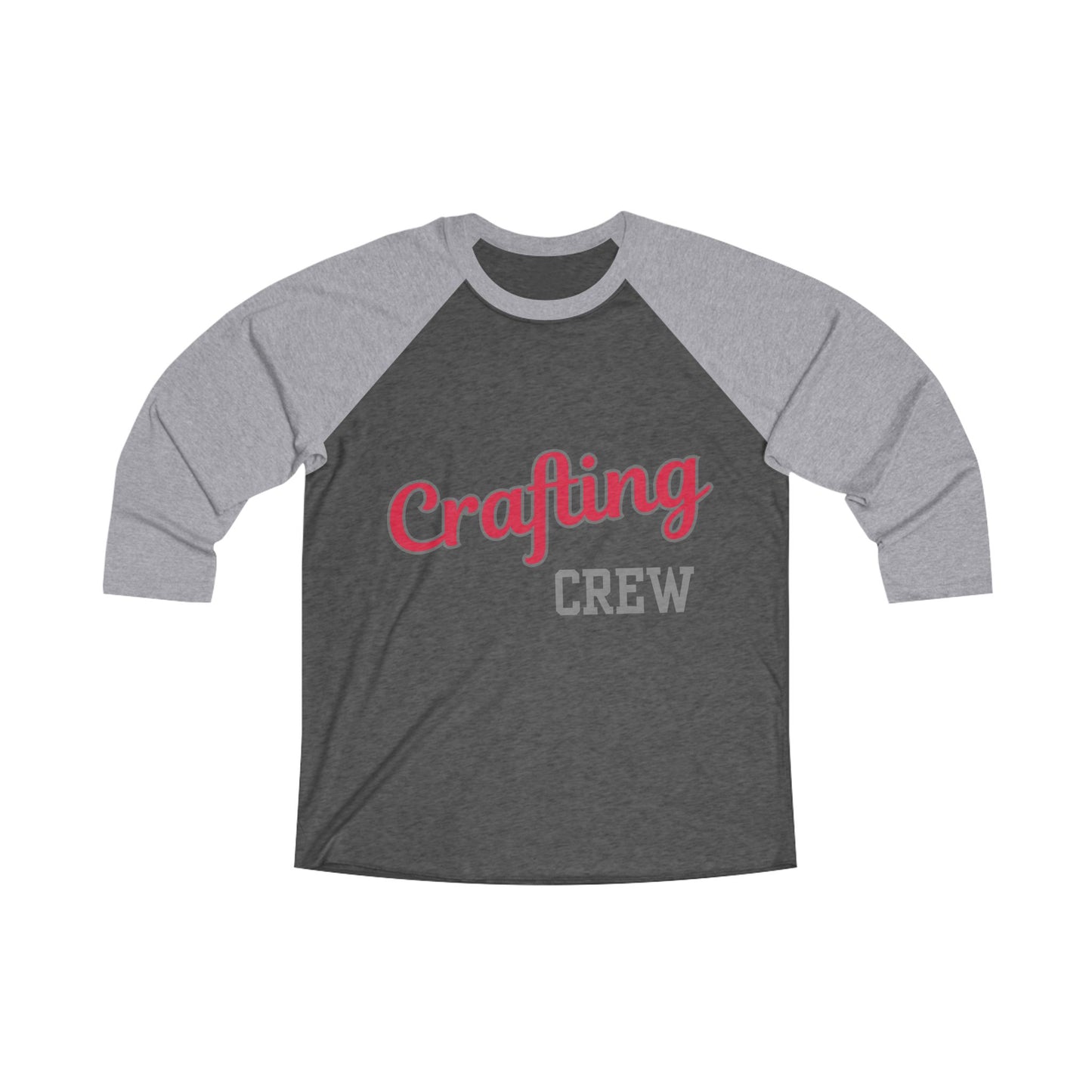 Crafting Crew 3/4 Sleeve Baseball Shirt for Crafters