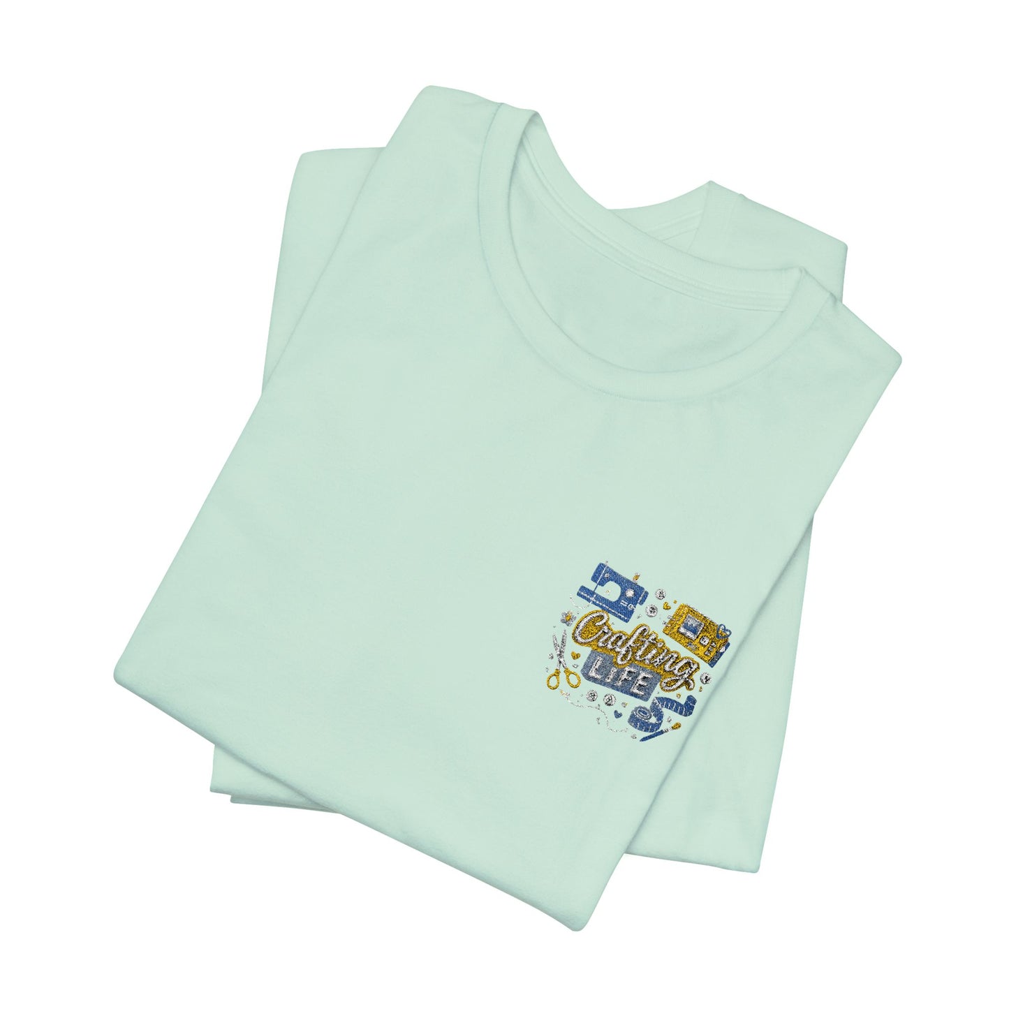 Crafting Life Embroidered Short Sleeved T-shirt