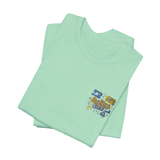 Crafting Life Embroidered Short Sleeved T-shirt