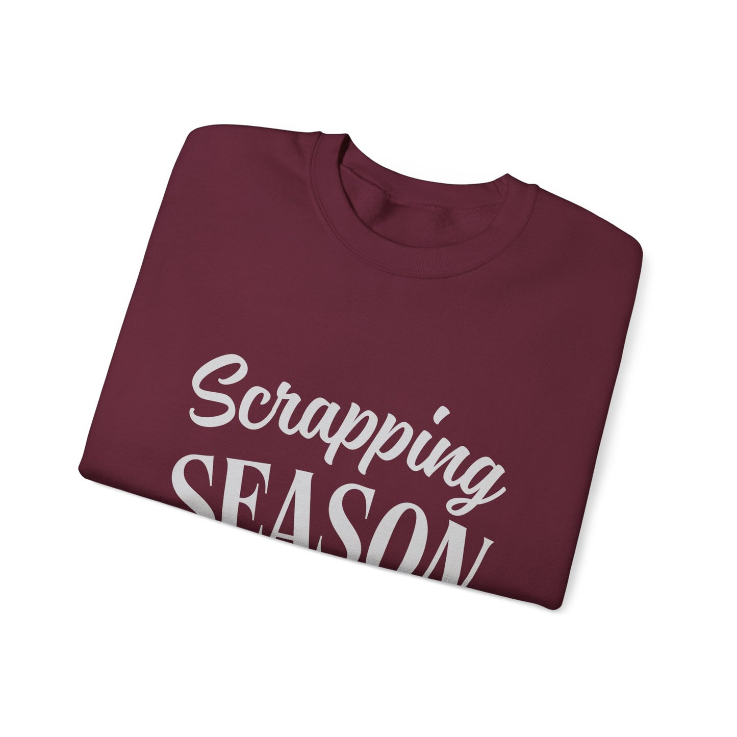 Scrapping Season Unisex Heavy Blend™ Crewneck Sweatshirt