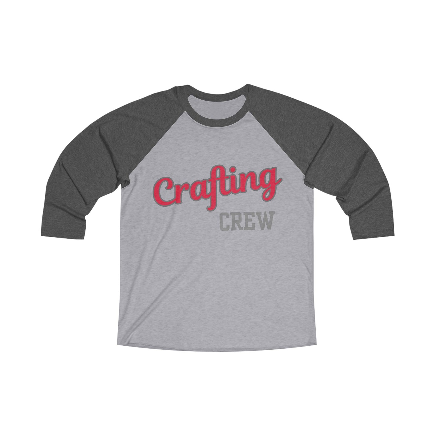 Crafting Crew 3/4 Sleeve Baseball Shirt for Crafters