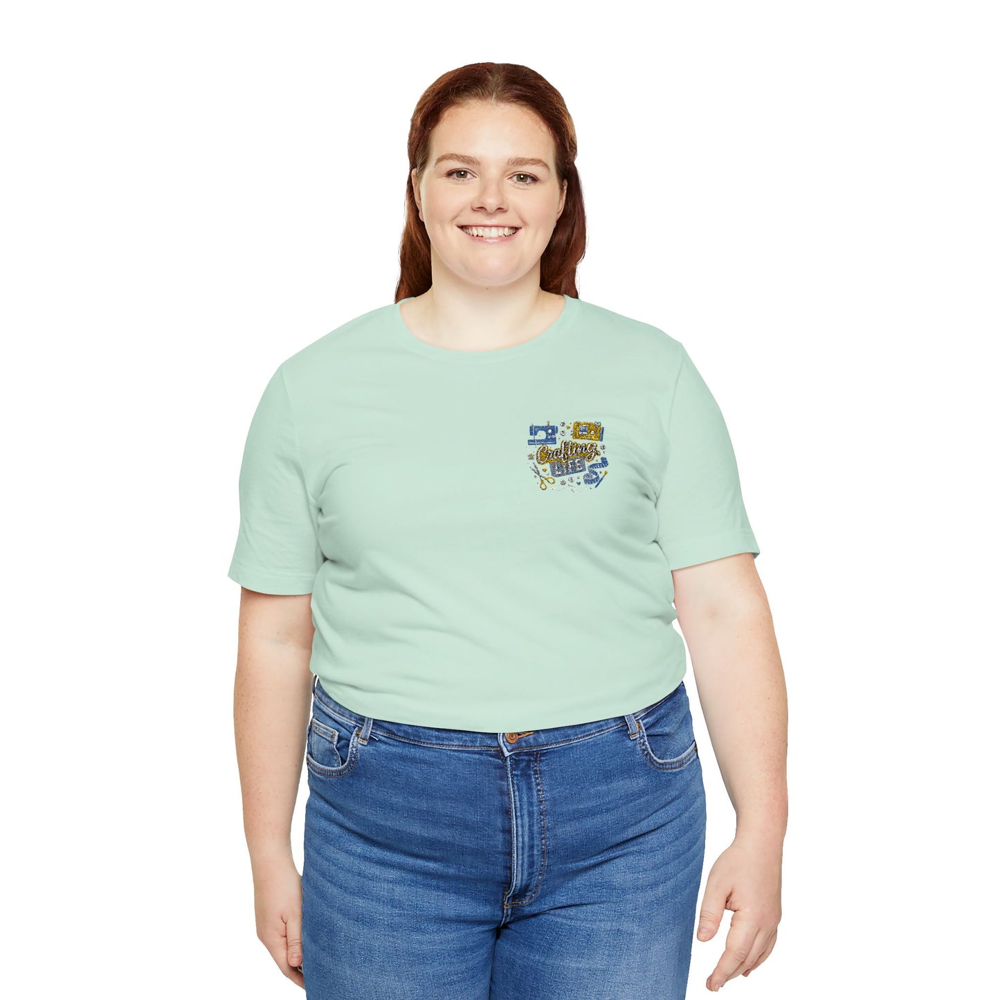 Crafting Life Embroidered Short Sleeved T-shirt