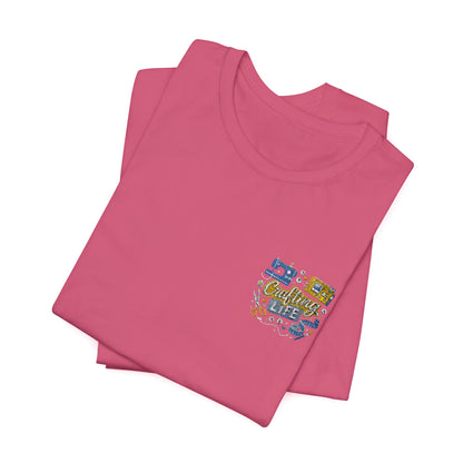 Crafting Life Embroidered Short Sleeved T-shirt