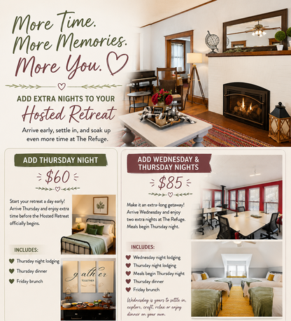 Extend your Hosted Weekend!