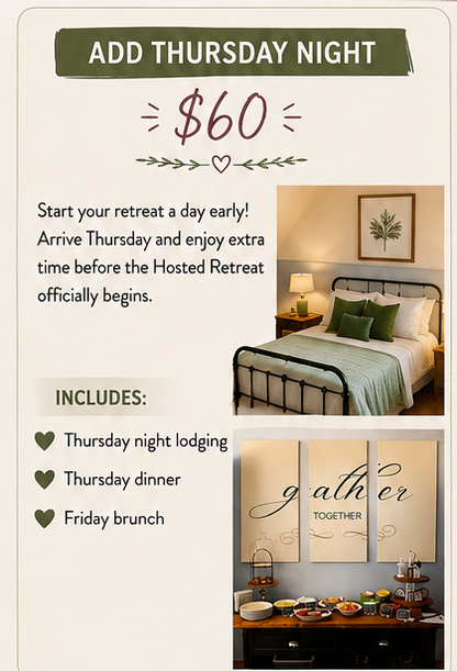 Extend your Hosted Weekend!