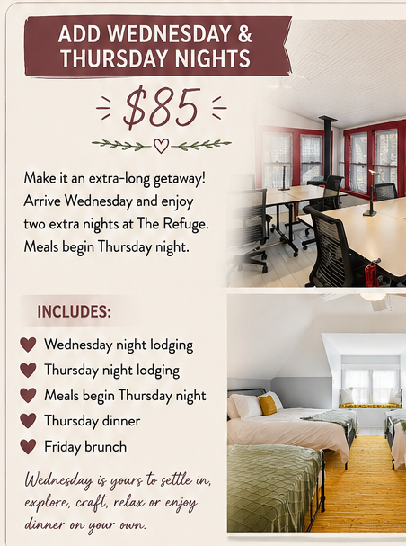 Extend your Hosted Weekend!