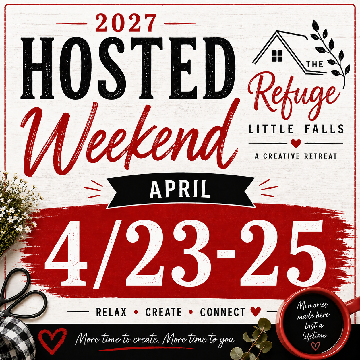 Hosted Retreat April 23-25, 2027