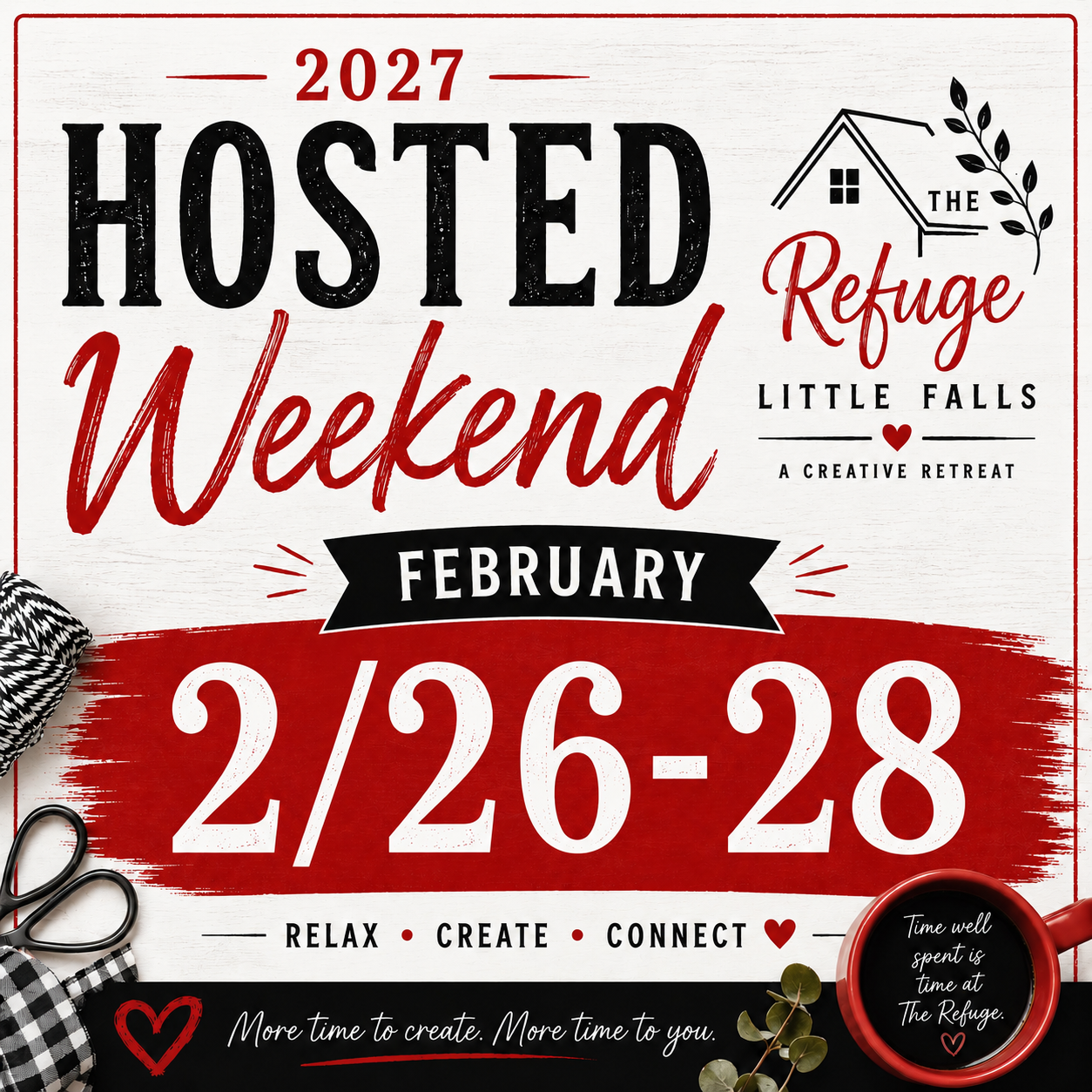 Hosted Retreat February 26-28, 2027