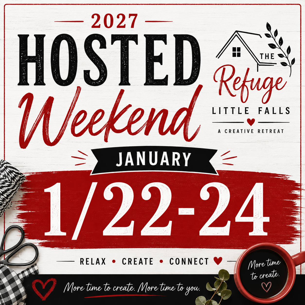 Hosted Retreat January 22-24, 2027