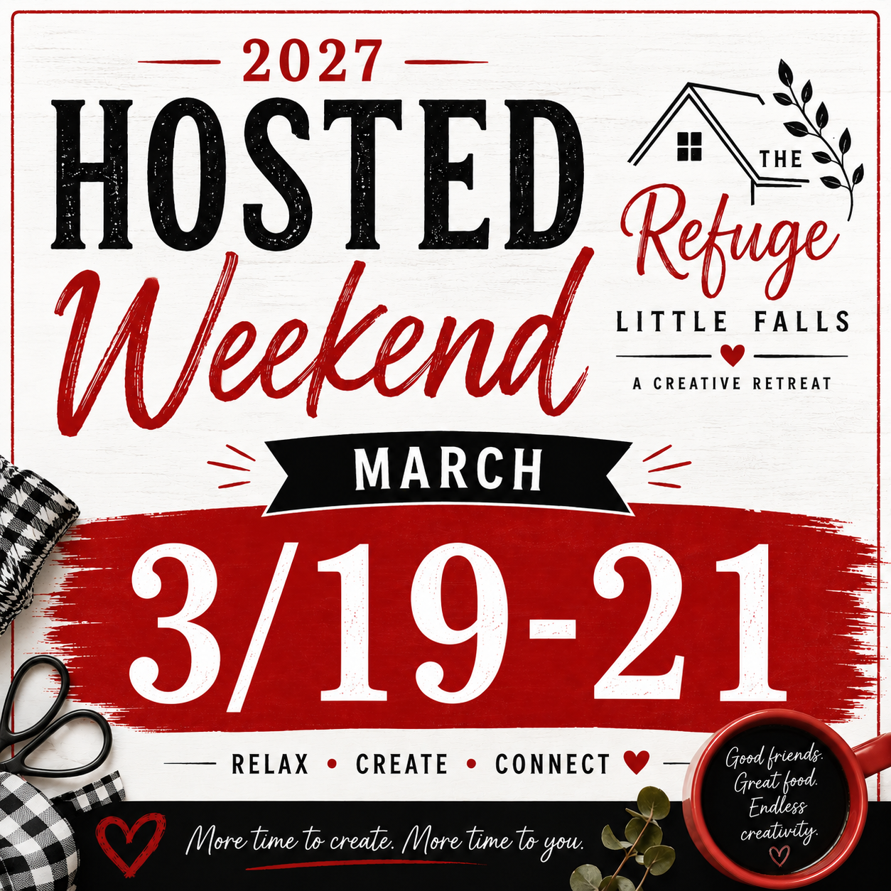 Hosted Retreat March 19-21, 2027