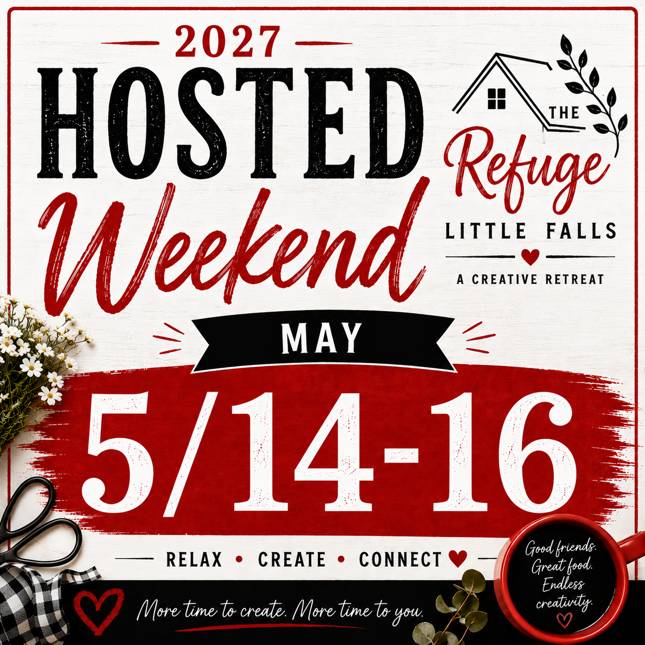 Hosted Retreat May 14-16, 2027